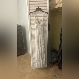 GB white maxi dress